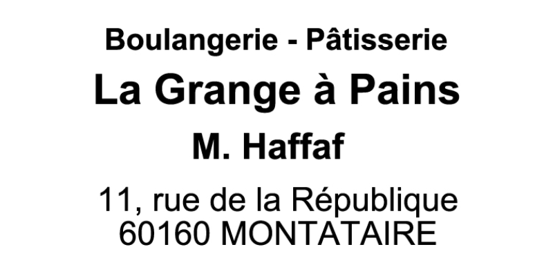 Boulangerie