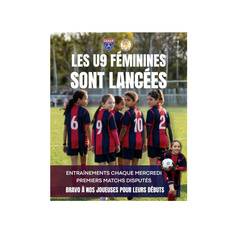 U9 Féminines c'est parti !!