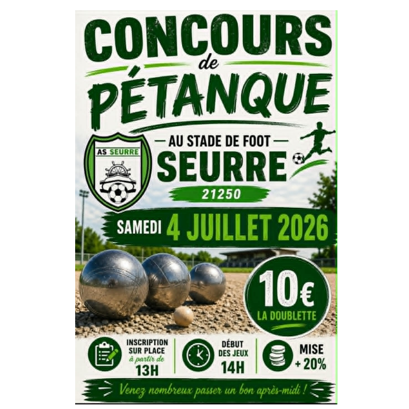 Concours de pétanque