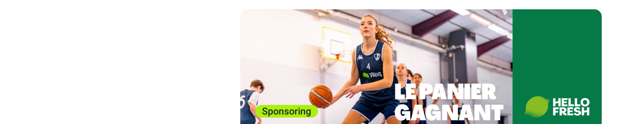 Bienvenue à notre nouveau sponsor