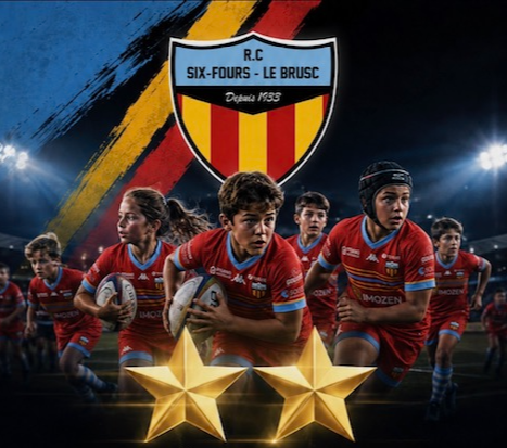 Notre école de rugby labellisée 2 étoiles